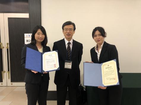 【武庫川女子大学】大学院生活環境学研究科食物栄養学専攻の大学院生が「日本臨床栄養学会・協会総会」において表彰されました。