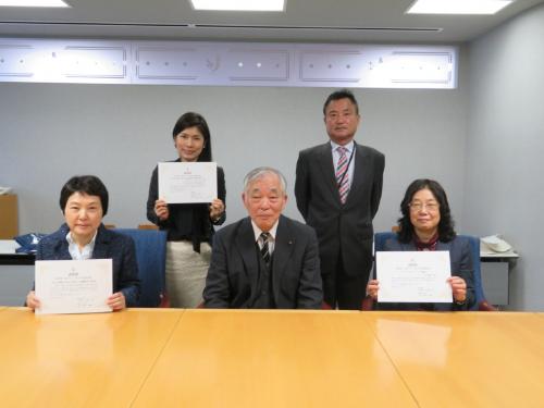 【武庫川女子大学】「教育改善・改革プラン」として採択され、成果が認められた事業に対する表彰が行われました。