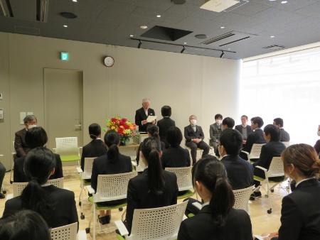 【武庫川女子大学】大学間連携科目の修了証書授与式が行われました。