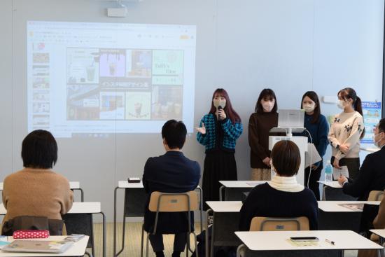 【武庫川女子大学】「タリーズコーヒー」の課題解決に取り組む経営学部の実践学習で1月28日、最終発表が行われました。