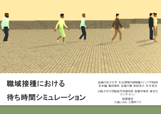 集団職域接種における人流調査1