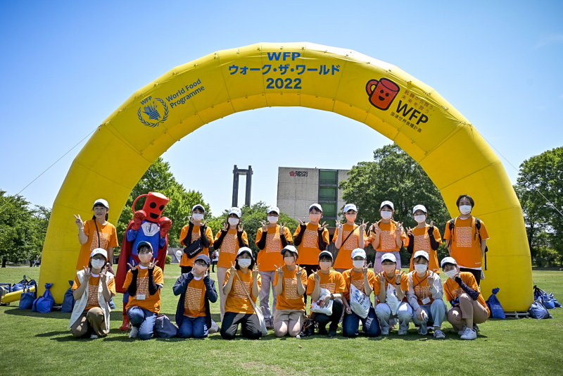【武庫川女子大学】ブラウンライスボランティアがウォーク・ザ・ワールド大阪にボランティアとして参加しました。