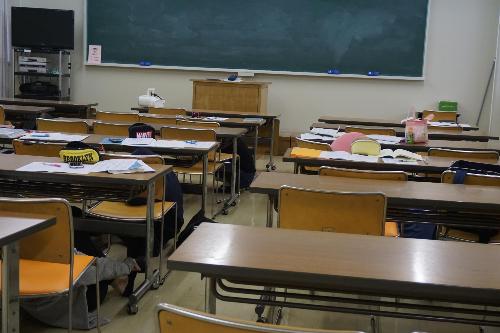 【甲子園短期大学】南海トラフ地震津波一斉避難訓練を実施いたしました。