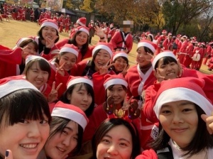 【大手前大学】チャリティーイベントOsaka Great Santa Runへ参加しました！