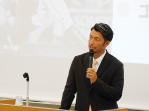 【大手前大学】【経営学部開設記念】阪神タイガースOB「鳥谷敬 トークショー」を実施しました