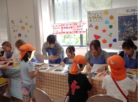 【大手前大学】【健康栄養学部】大阪市西区『食育なつまつり』へ参加しました