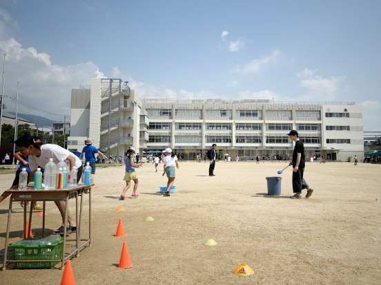 水かけ祭りの様子 その1